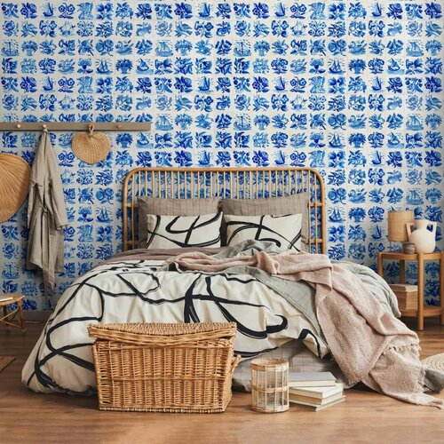  Foto tapeta - Azulejos tiles &amp;ndash; traditional Portuguese ceramic tiles 150x105 Premium Slike