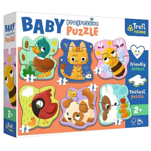 TREF LINE Puzzle baby životinje Cene