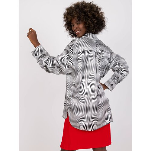 LAKERTA Shirt-LK-KS-508891-1.55P-white-black Cene