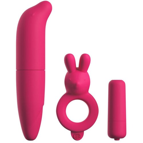 Classix - vodoodporni komplet vibratorjev - 3 deli (roza) Cene