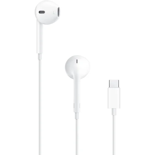 Apple slušalke EarPods, priključek USB-C, bele