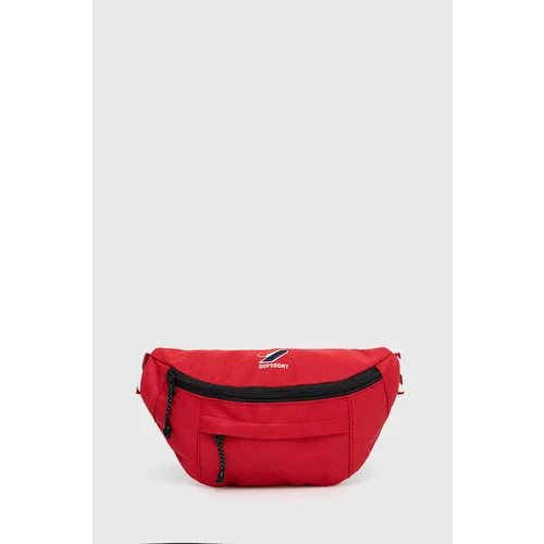 Superdry Pasna torbica rdeča barva