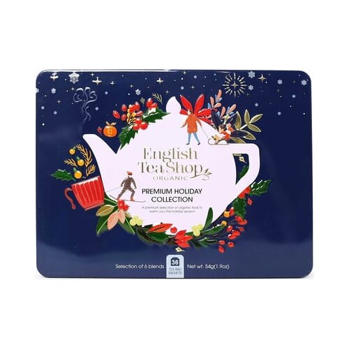 English Tea Shop Bio &amp;quot;Premium Holiday Collection&amp;quot; - Plava - 1 kom Slike