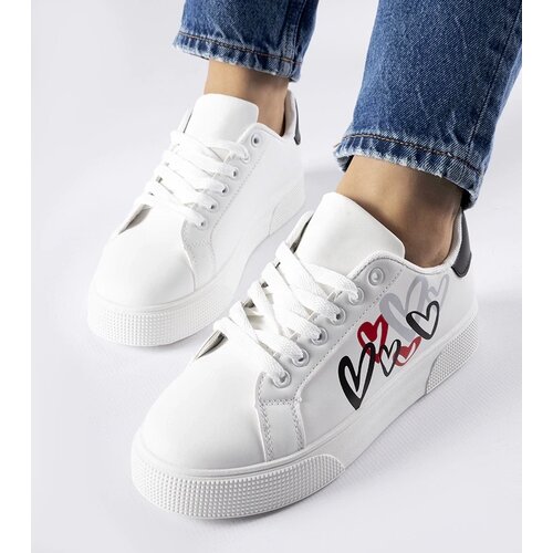 D/CEO White trainers Justar Cene