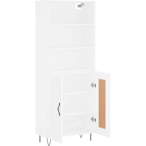 vidaXL Visoka komoda bijela 69 5x34x180 cm konstruirano drvo Cijene
