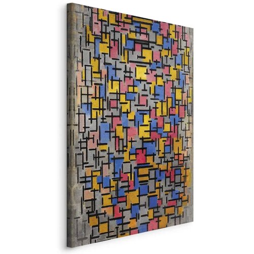  Slika - Piet Mondrian &ndash; Composition 80x120 Na talijanskom platnu Cijene