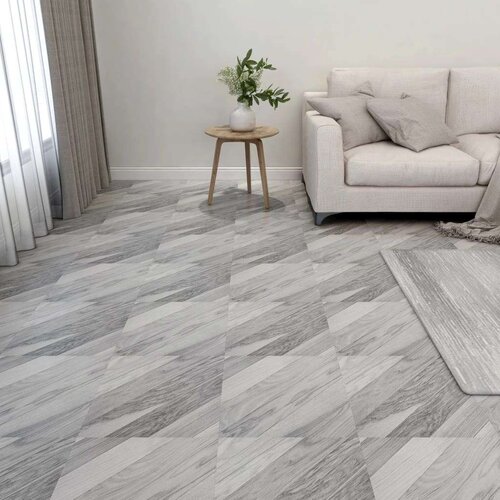  Samoljepljive podne obloge 55 kom PVC 5 11 m² sive prugaste Cijene