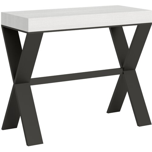 Ityhome 90 x 77 konzolna miza bela, (20847664) Slike
