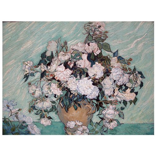 Fedkolor Reprodukcija Vincenta van Gogha - Rosas Washington, 60 x 45 cm Slike