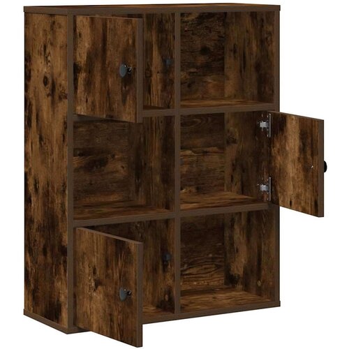  Regal za knjige boja hrasta 60x24x76 5 cm od konstruiranog drva Slike