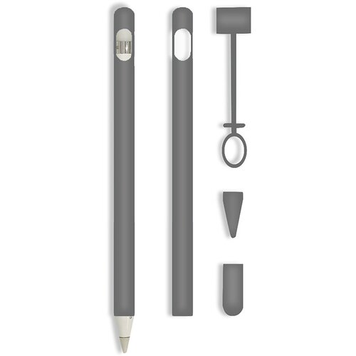 INF 4-delni komplet silikonskih za&scaron;čitnih etuijev za Apple Pencil Grey, (21543565) Cene