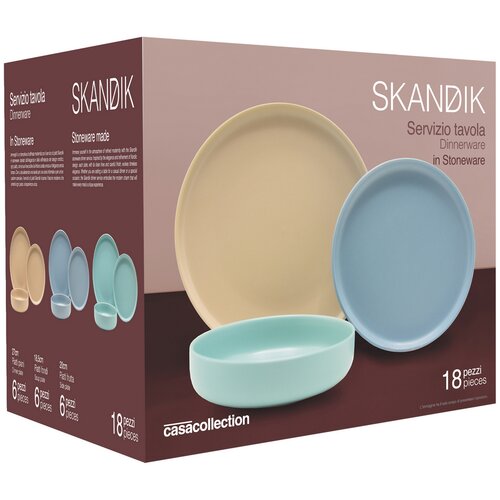 Casa Collection set tanjura skandik 18/1 Cene