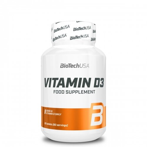 Biotechusa vitamin D3 2000IU 60 tableta Cene