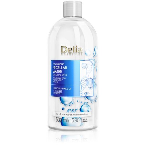 Delia Cosmetics Micellar Water Hyaluronic Acid vlažilna micelarna voda 500 ml Cene