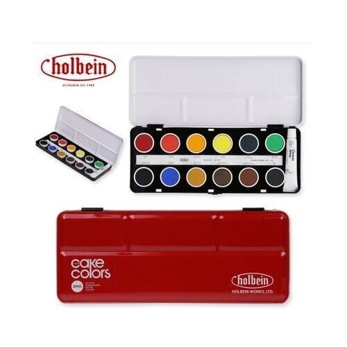  Akvarele Cake Colors Transparent - Holbein - razni setovi KORIŠTENO Cijene