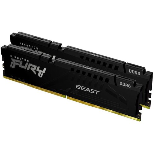 Kingston dimm DDR5 64GB (2x32GB kit) 5200MT/s KF552C40BB2K2-64 fury beast black expo Slike