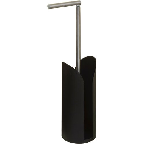 5five FIVE fleksibilni držač toaletnog papira, 59x15x15 cm, metal, crni Cijene