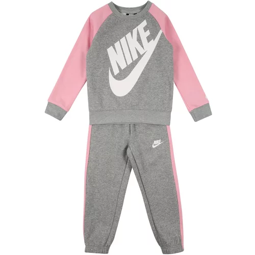 Nike Sportswear Trenirka za tek 'FUTURA' pegasto siva / roza / bela
