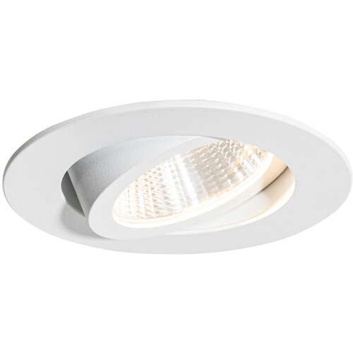 QAZQA Professional Vgradni reflektor bel 6,8 cm, vključno z LED 750 lm, zatemnilnik IP65 - Gaius Cene