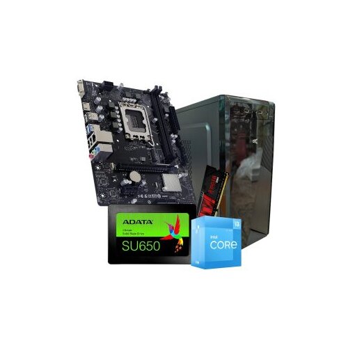 GNC OFFICE i3-12100, MB H610, RAM 16 GB DDR4 SSD 480 Cijene