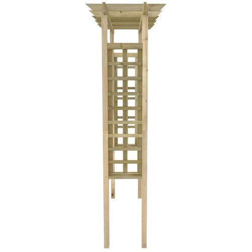  Pergola/luk za ruže 150 x 60 x 204 cm od impregniranog drva Slike