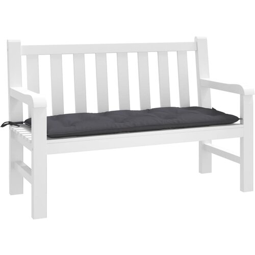 vidaXL Blazina za vrtno klop antracit 120x50x7 cm oxford tkanina Cene