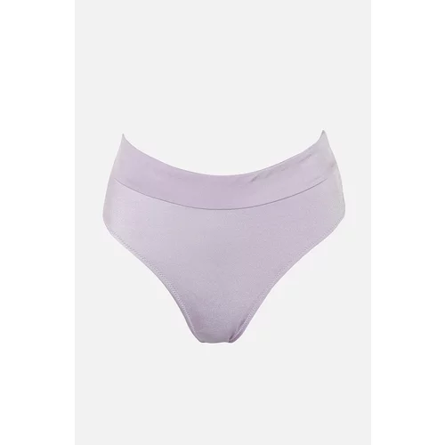 Trendyol Lilac High Waist Bikini Bottom