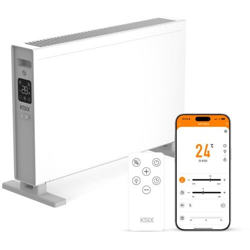 Ksix Blaze pametni električni konvekcijski grijač,2000W,LED zaslon,Tuya, bijeli Cijene