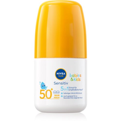Nivea Sun Sensitiv otroški losjon za sončenje roll-on SPF 50+ 50 ml Cene