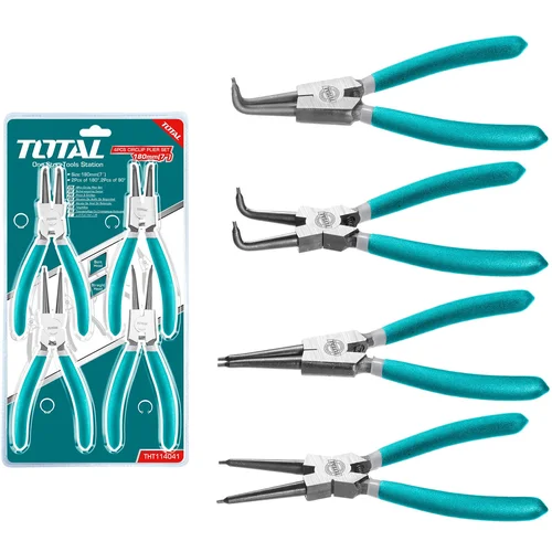 Total 4-dijelni set šiljastih produženih kliješta 180mm (THT114041)