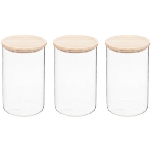 Five Set 3 tegle hermet 1 l boro staklo drvo (209252) Cene