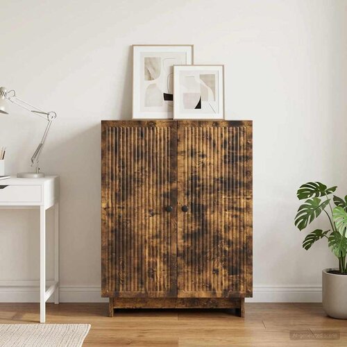  Kreveta Dimljeni hrast 66 x 34,5 x 90 cm Konstruirano drvo Cene