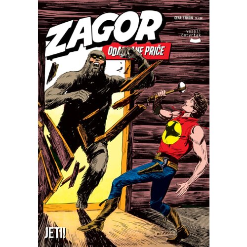 Veseli četvrtak Grupa autora - Zagor odabrane priče 66 : Jeti Slike