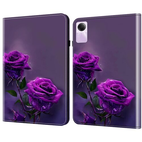  Preklopna futrola za Xiaomi Redmi Pad SE - Purple Rose Cene