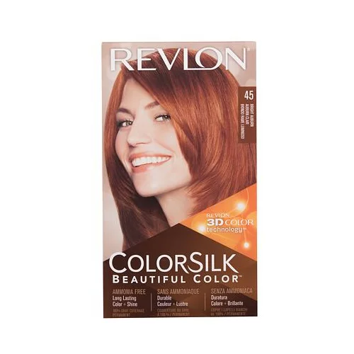 Revlon Colorsilk Beautiful Color barva za lase za barvane lase za vse vrste las 59,1 ml odtenek 45 Bright Auburn
