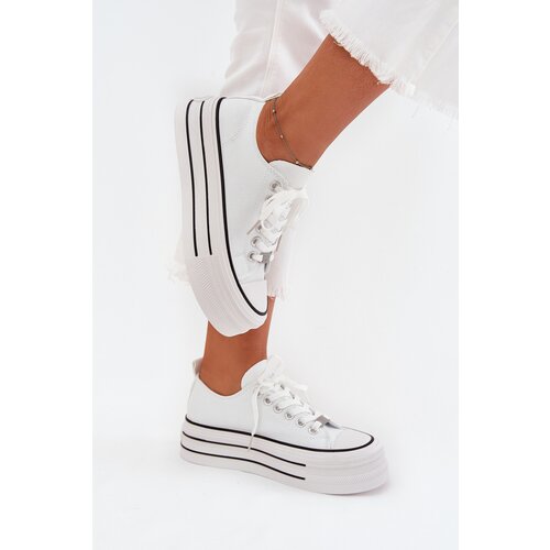 Boto Women&amp;#039;s Sneakers On Massive Platform White Marinae Slike