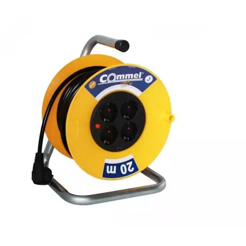 Commel Kabl Sa Motalicom PVC Bubanj 230mm Monofazna 20m H05VV-F 3G1,5 Slike