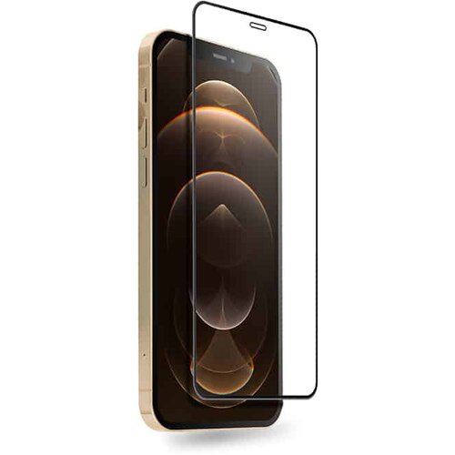 Crong 3D ARMOUR GLASS KALJENO STEKLO ZA CEL ZASLON IPHONE 12 PRO MAX + OKVIR ZA NAMESTITEV Slike