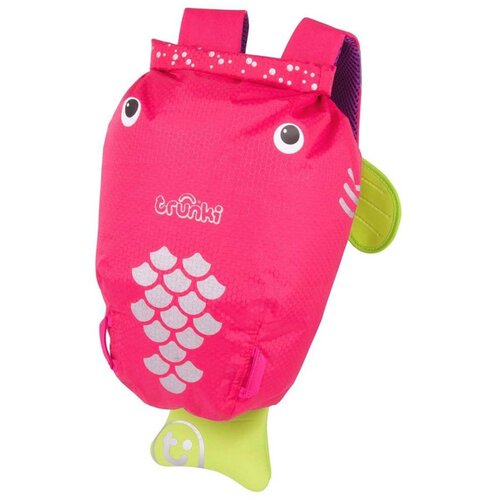  Trunki&reg; otro&scaron;ki vodoodporni nahrbtnik paddlepak pink tropical fish pink Cene