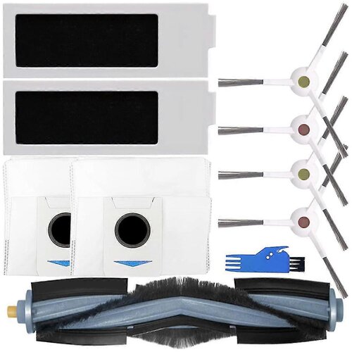INORCO Za Deebot T20 PRO, T20, T20 MAX, T20 OMNI robotski sesalnik Glavna stranska krtača HEPA filter vrečke za prah, (21853331) Slike