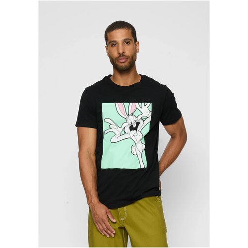 Merchcode Black Looney Tunes Bugs Bunny Funny Face T-shirt Cene