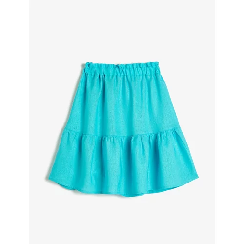 Koton Skirt - Turquoise - Mini