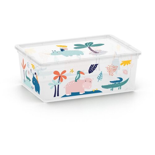 Kis Bela plastična otroška škatla za shranjevanje 37x26x15 cm C Box Style – Cene