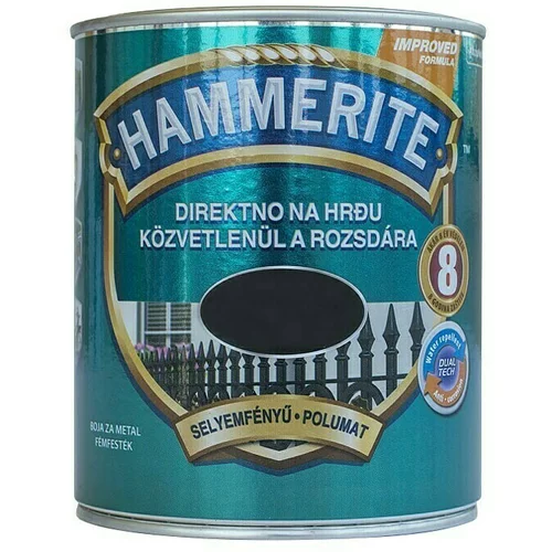 HAMMERITE Lak u boji (Crne boje, 750 ml)