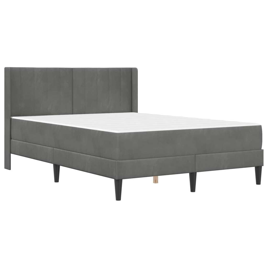  Okvir za krevet Tamno siva 160 x 200 cm Bar&amp;scaron;un - Tamno siva 160 x 200 cm Slike