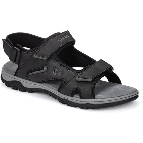 LOAP ANKO&amp;#039;s Men&amp;#039;s Sandals Black/Grey Slike