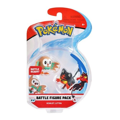 Pokemon Akciona figura Rowlet Litten ( 1039530 ) Slike