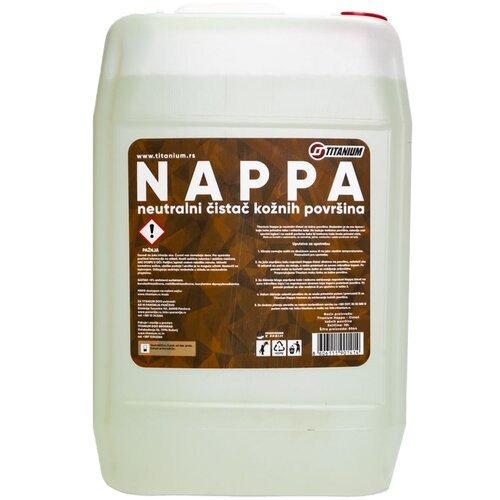 Titanium nappa - sredstvo za či&scaron;ćenje kožnih povr&scaron;ina - 10L Cene