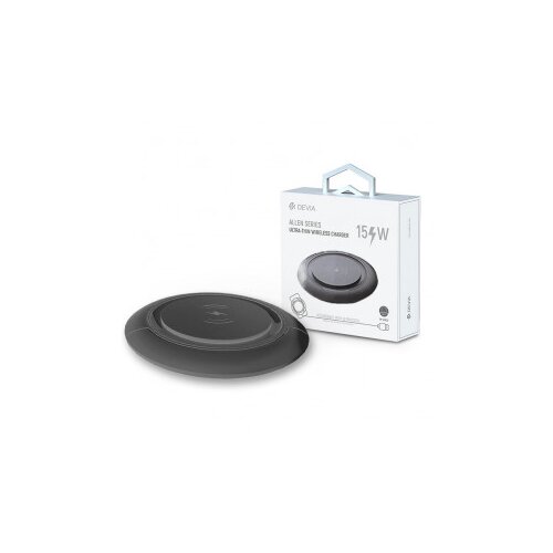 DEVIA bežični punjač Wireless Allen Series Ultra Thin Charger 15W crna Cene