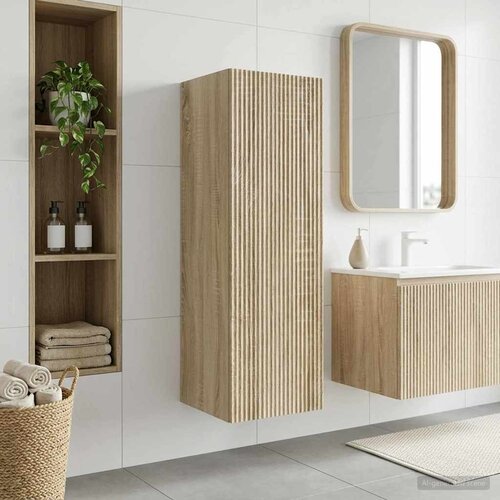  Ormar za Kupaonicu na Zidu Hrast sonoma 33 x 34,5 x 60 cm Cijene